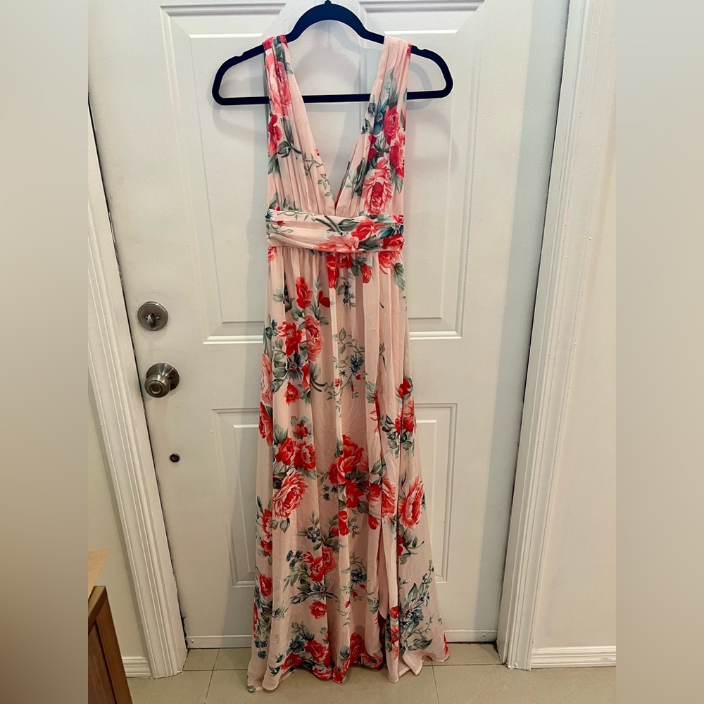 Floral Pink Dress